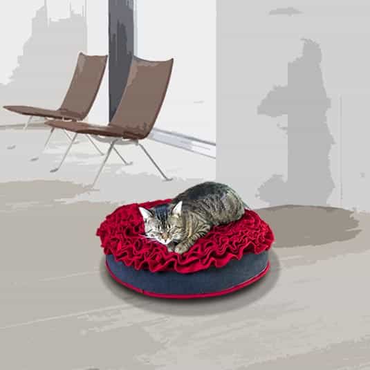 Round cat cushion Lounge ROSE